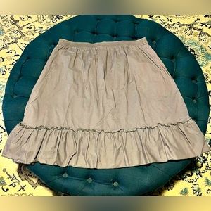 Merona size XL grey elastic waist skirt